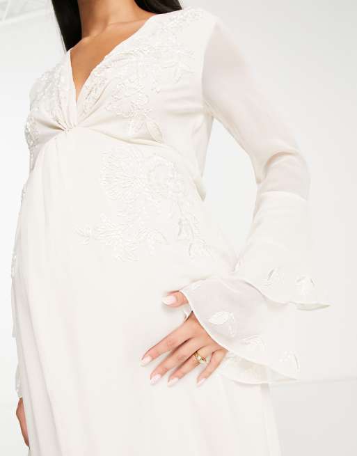スーツ・フォーマル・ドレス hem tiered volume sleeve embroidery OP 1_b89626db-88d6-4e35-aebd-