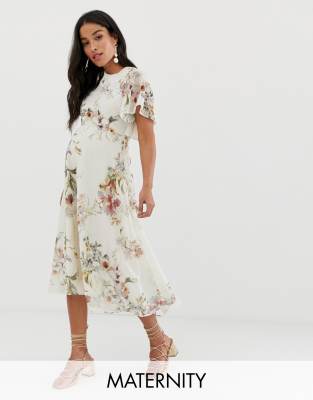 hope and ivy floral dress