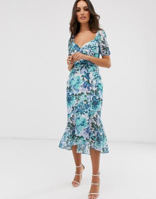 milkmaid dress midi
