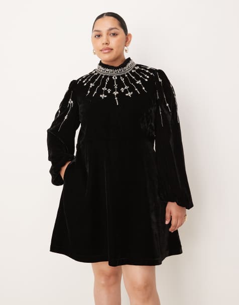 princess polly baby blue dress Black New Year's Eve Dresses | Short to Long Black NYE Dresses main image 1