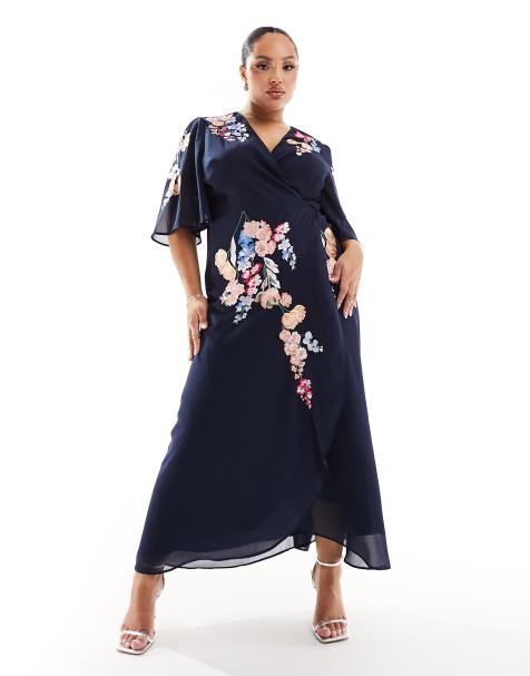 Robes Bleu Marine Grande Taille Commande chez ASOS