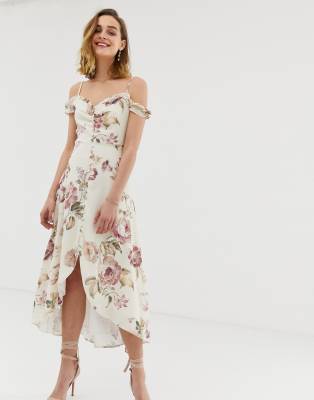 cheap cold shoulder dresses