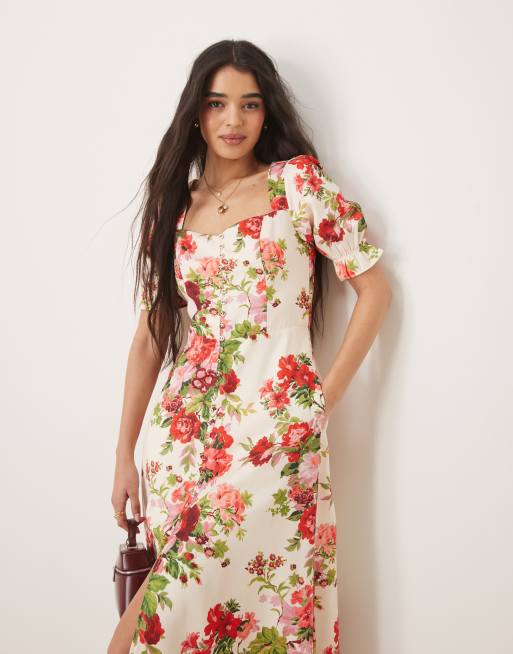 open lace back dress Sugar & Scarlet Midi Dress– Teuta Matoshi main image 0