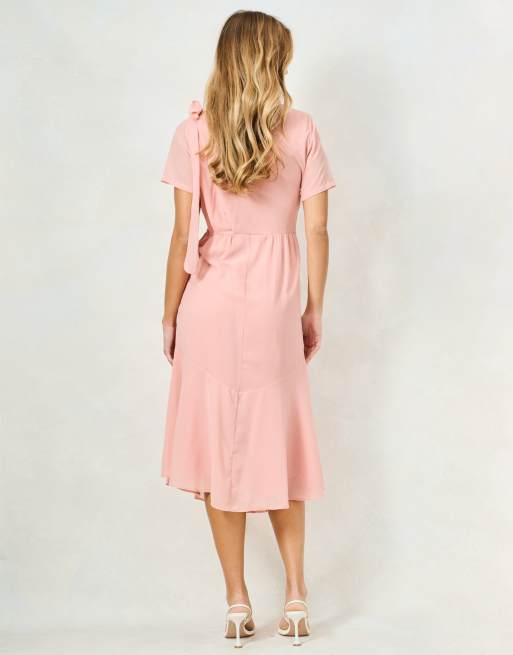 blue off the shoulder dress Nancy Off-The-Shoulder Mini Dress