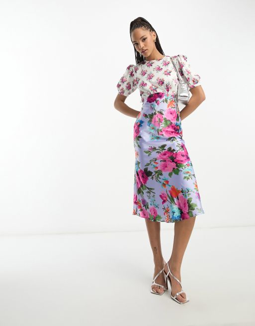 a line pink midi dress Jacquard Sleeveless A-line Midi Dress - Blush Pink