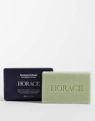 Horace Eucalyptus & Sage Superfatted Soap Bar-no Color In Green