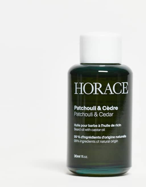 Horace – Olejek do brody z paczuli i drewnem cedrowym: 30 ml, 3 z 4