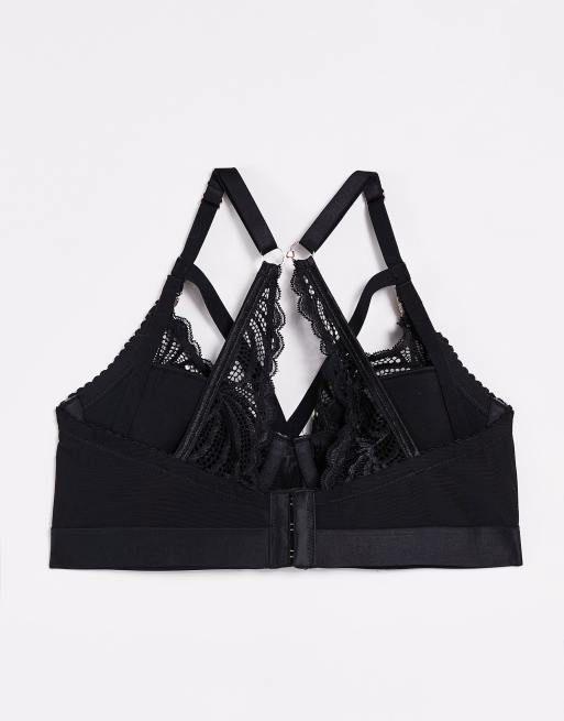 Hot Milk Nursing Warrior lace strapping flexi wire balconette bra