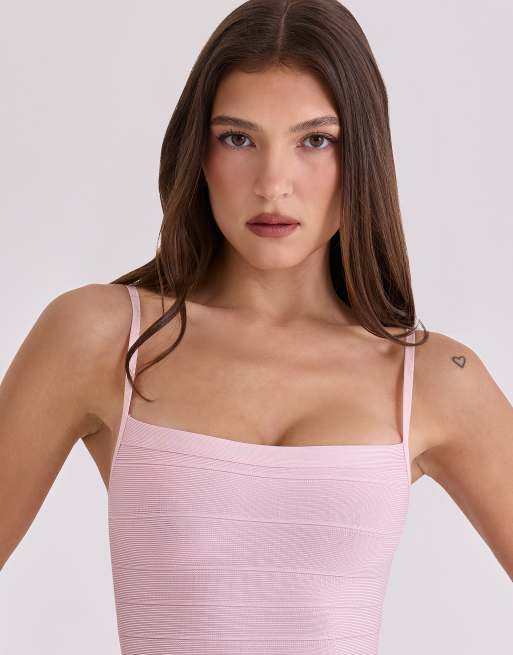 House of CB Bandage-Minikleid in Rosa, 3 von 4