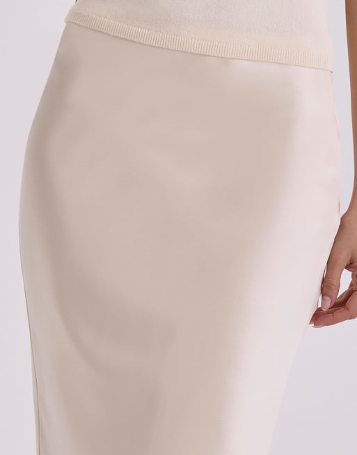Jupe Yessica C&A Taille 38 Bleue - Style Fluide, Mi-longue, Occasion Très Bon état