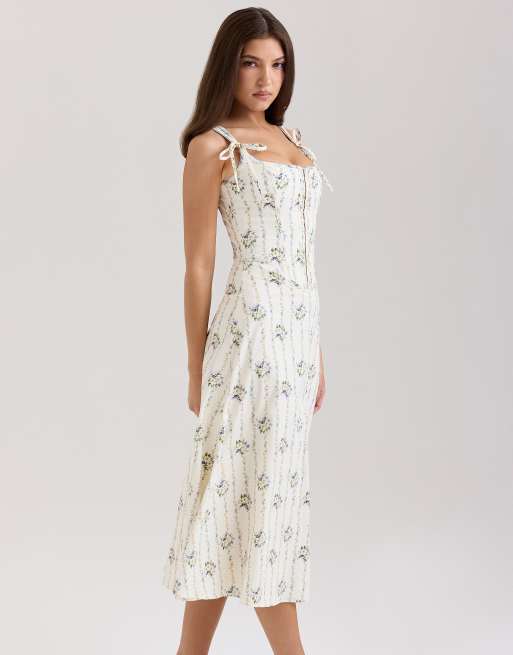 bec and bridge dionne midi dress Bec & Bridge Dionne Midi Dress Cream Size 12