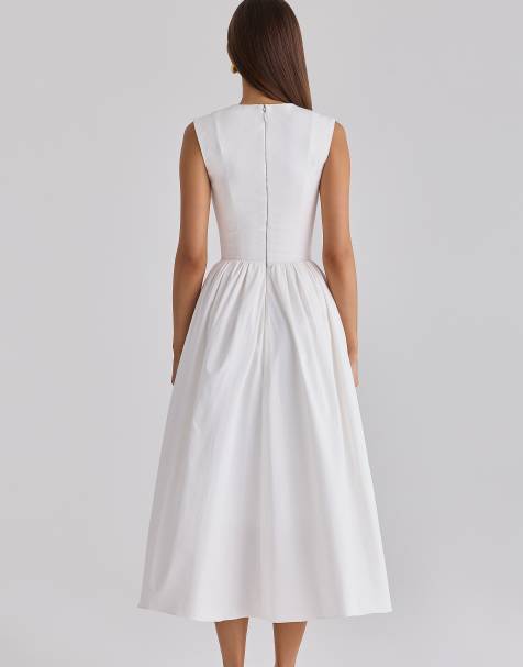 dresses for ladies day Ladies Day White Dress