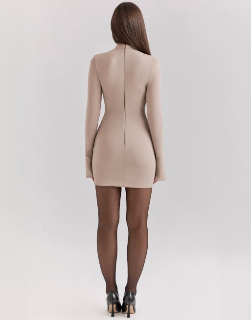 knee length dresses for ladies Mahalia Navy Mini Dress