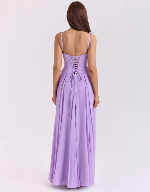 House of CB Pascha maxi dress in orchid | ASOS