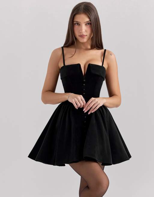 Selina Slinky Button Shirt Dress