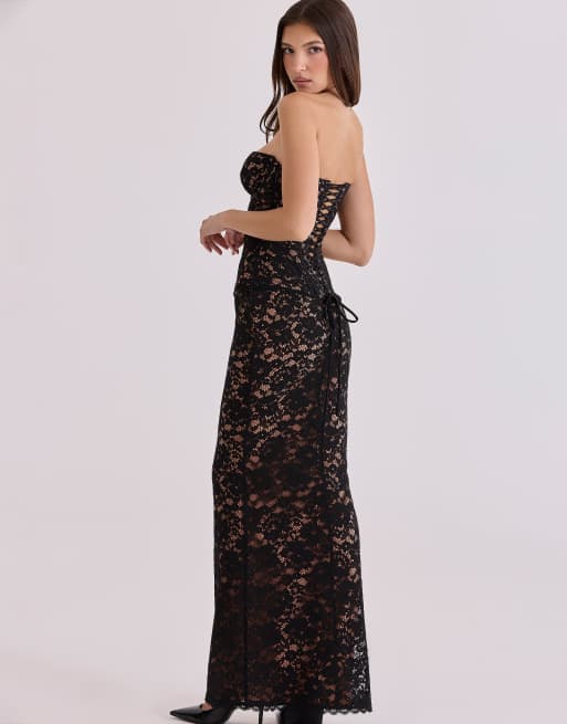 lace dress mermaid Red Spaghetti Straps Sequins Lace Mermaid Prom Dresses with Slit Red / 2 main image 0