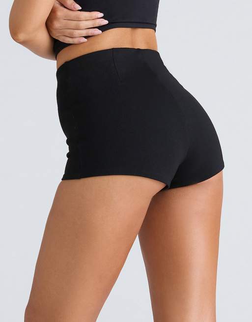 House of CB The mini shorts black with pockets in black, 2 of 4