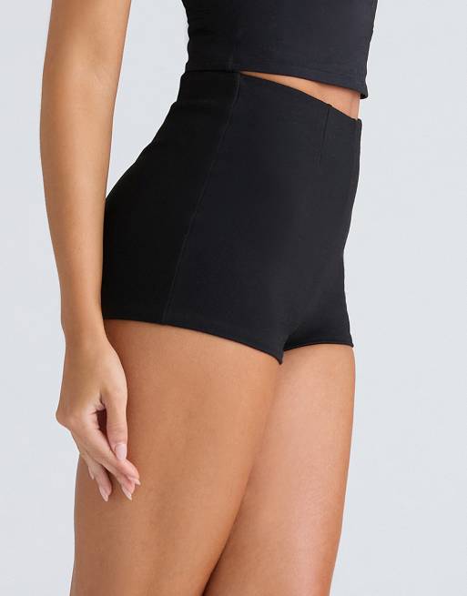 House of CB The mini shorts black with pockets in black, 3 of 4