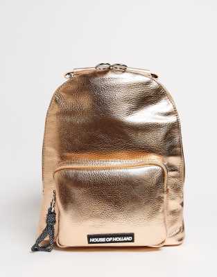 rose gold backpack