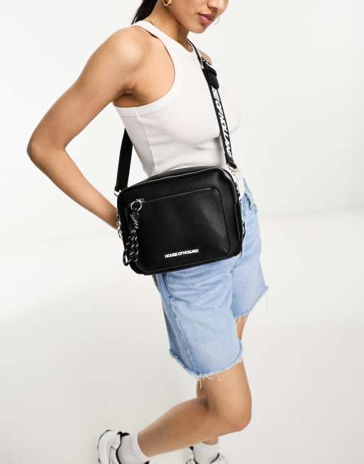 House of Holland - Camera bag a tracolla nera