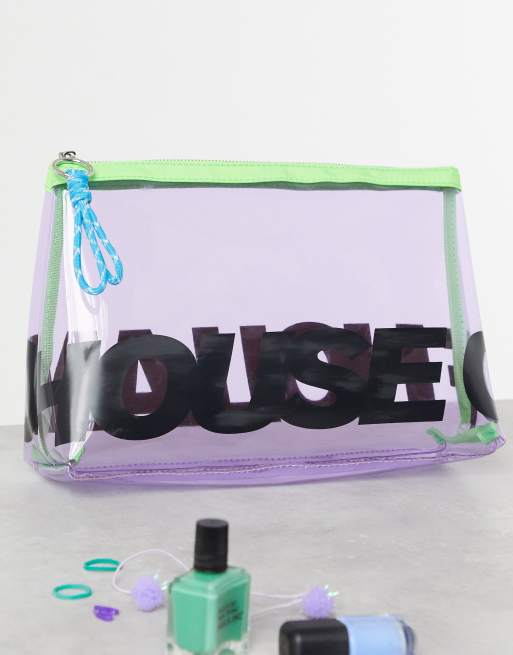 House of Holland – Lila necessär med logga