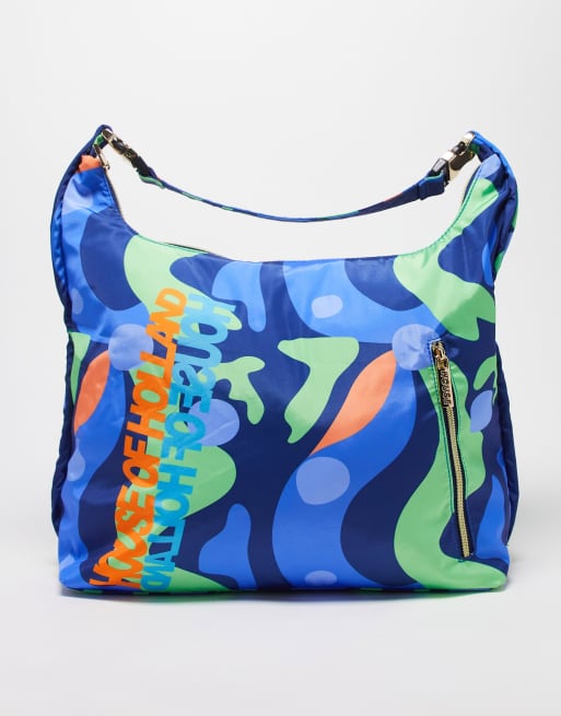 House of Holland logo tote bag in multi