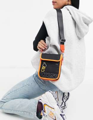 sac bandouliere orange