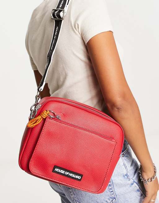 House of Holland - Sac pour appareil photo - Rouge