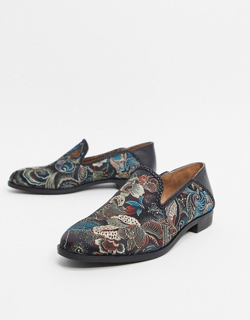 House of Hounds storm brocade loafers swirl