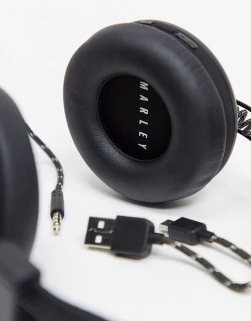 House Of Marley Positive Vibrations 2 wireless headphones in black