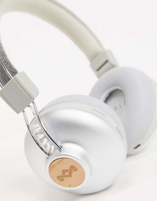 House Of Marley Positive Vibrations 2 wireless headphones in white | ASOS
