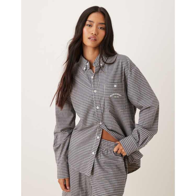 ヴェトモンOversized check shirt ヴェトモンOversized check shirt VETEMENTS (ヴェトモン) 18AW