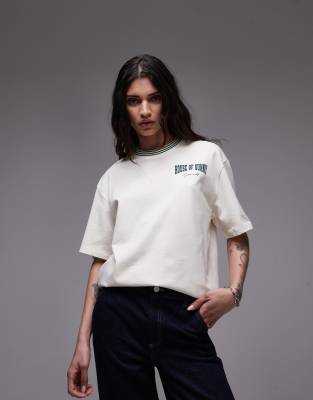 community oversized t-shirt in off-white