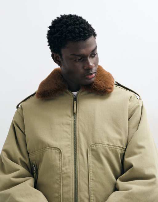 House of Sunny cruise jacket in khaki, 5 of 5
