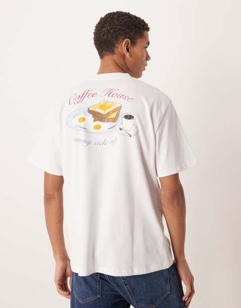 House of Sunny sunny side up tee in milk 