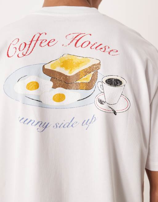 House of Sunny sunny side up tee in milk , 5 of 5