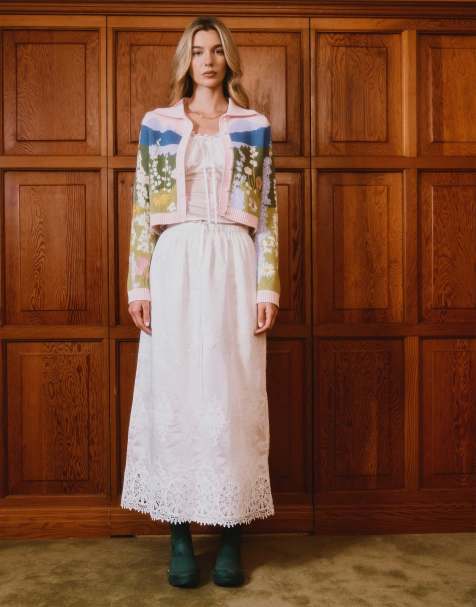 House of Sunny - Sunset Blooms - Gilet à imprimé fleuri - view 1