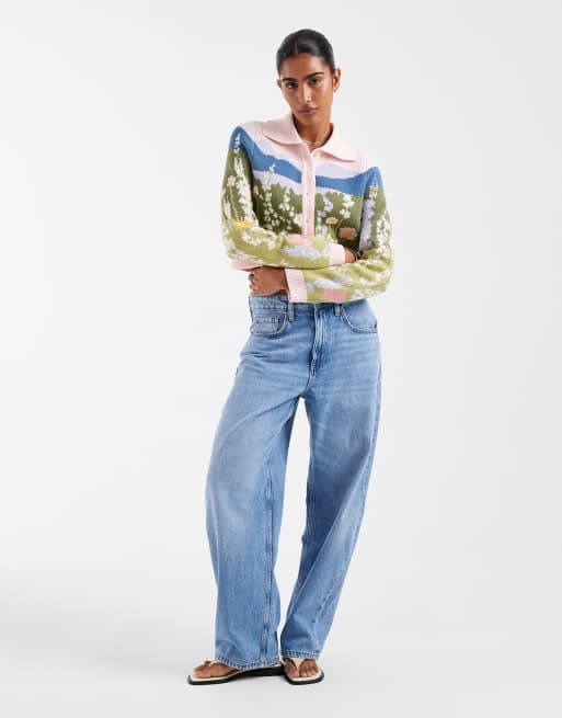 House of Sunny sunset blooms tripper cardigan in floral print | ASOS