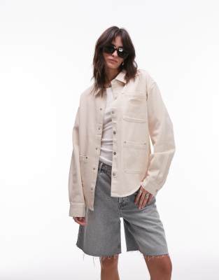 House Of Sunny Take A Trip Stitch Long Sleeve Western Shirt