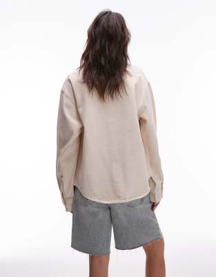 House Of Sunny Take A Trip Stitch Long Sleeve Western Shirt
