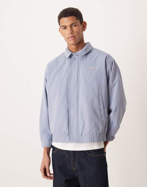 House of Sunny the carlo relaxed fitted jacket in sky blue - view 1