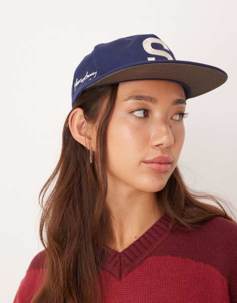 House of Sunny varsity cap in navy - view 1