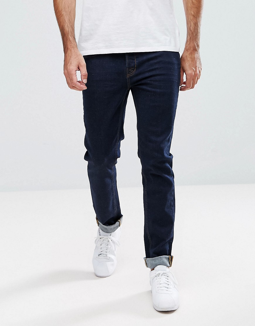 Hoxton Denim – Indigoblå skinny jeans