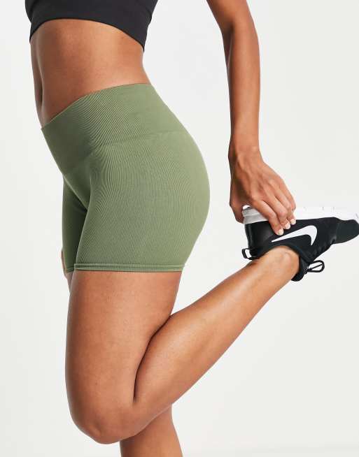 Hoxton Haus Tall seamless gym leggings in khaki