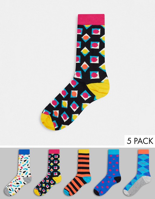 HS By Happy Socks 5 pack socks