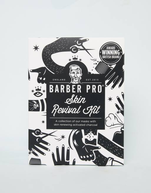 Hud opfriskende maskesæt fra Barber Pro, 3 af 4
