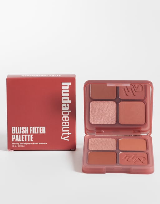 HUDA BEAUTY – Blush Filter Palette – Paleta cieni do policzków – Strawberry Latte