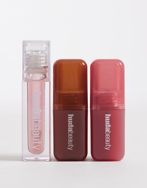 HUDA BEAUTY - Bronze Nudes - Lip And Cheek Best Sellers (43% besparing), 4 van 4