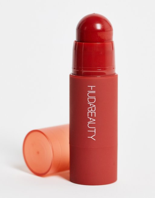 Huda Beauty – Cheeky Tint – Rouge på stift – Rebel Red, 2 av 4