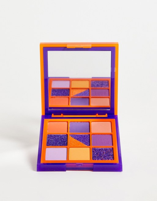 Huda Beauty - Color Block Obsessions - Oogschaduwpalet in oranje en paars 